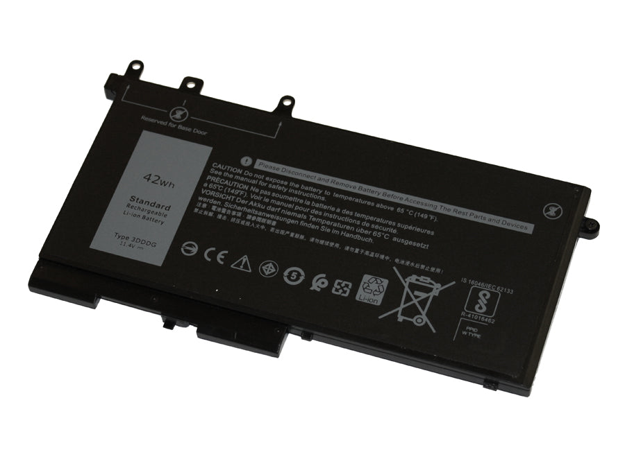 3DDDG compatible replacement battery for DELL LATITUDE 5480, LATITUDE 15 5591, LATITUDE 15 5590, LATITUDE 15 5580