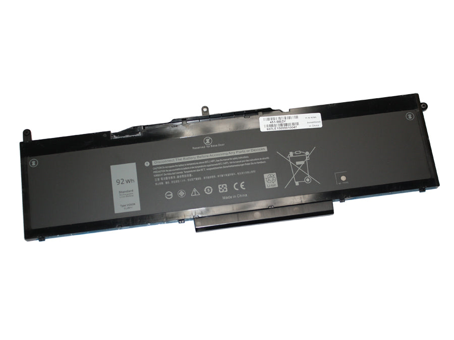 451-BBZH compatible replacement battery for DELL PRECISION 3530, PRECISION 3520, LATITUDE 5591, LATITUDE 5590