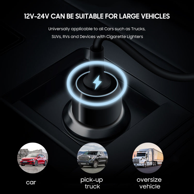 100W USB-C Car Charger