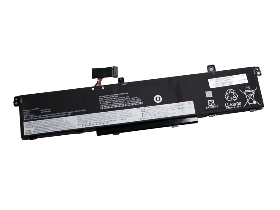 5B10W13958 compatible replacement battery for LENOVO THINKPAD P17 G2, THINKPAD T15G G2
