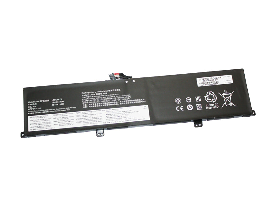 5B10X19049 compatible replacement battery for LENOVO THINKPAD X1 EXTREME G3