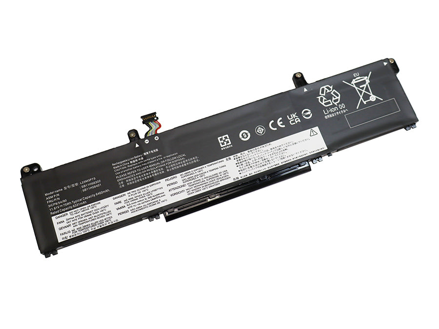 L23M3P73 compatible replacement battery for LENOVO THINKPAD P16S G3, THINKPAD P14S G5