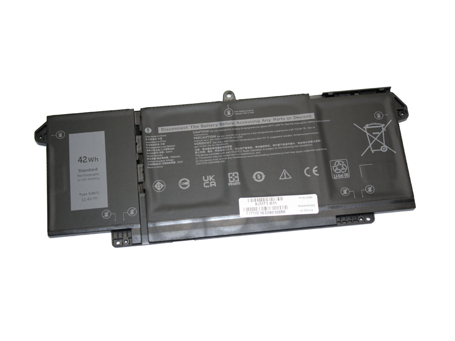 9JM71 compatible replacement battery for DELL LATITUDE 7520, LATITUDE 7420, LATITUDE 7320, LATITUDE 5320