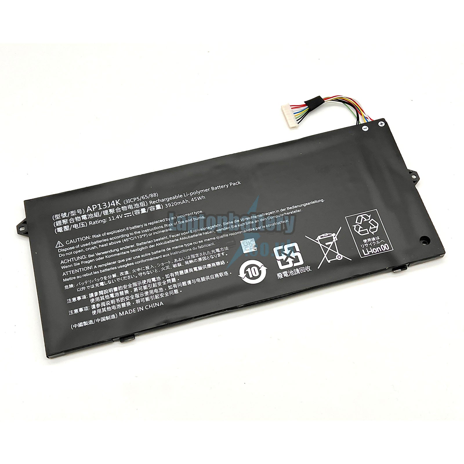 AP13J4K compatible replacement battery for ACER Acer Chromebook C720, Acer Chromebook C740