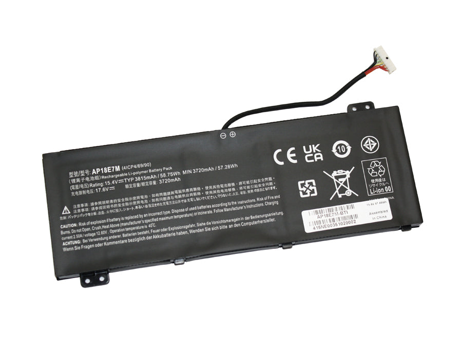 AP18E7M compatible replacement battery for ACER PREDATOR TRITON 300 PT315