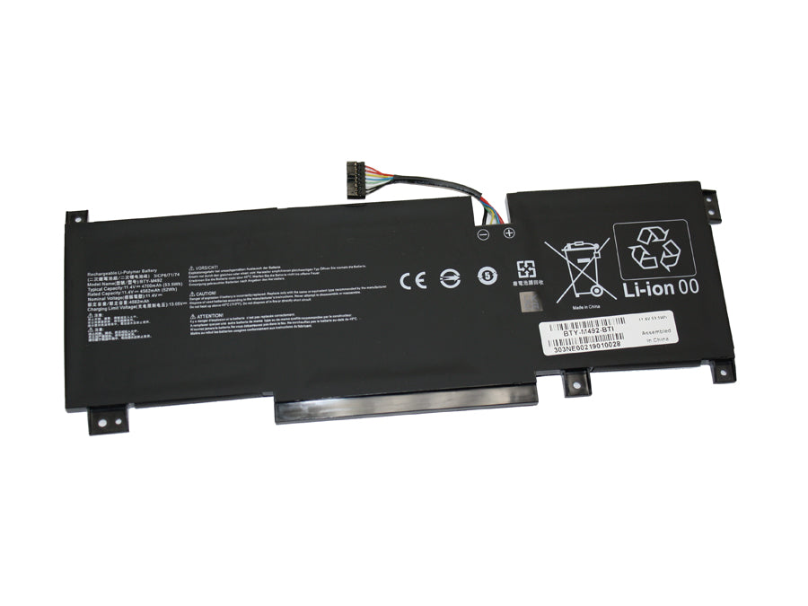 BTY-M492 compatible replacement battery for MSI KATANA GF76, KATANA GF66, PULSE, SWORD