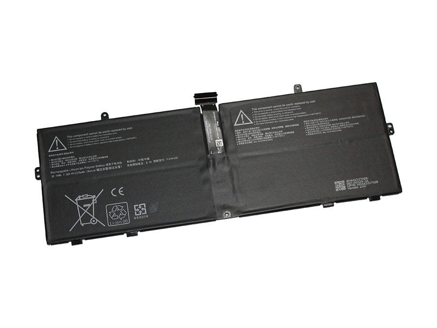 DYNZ02 compatible replacement battery for MICROSOFT SURFACE LAPTOP GO 2 MODEL 2013