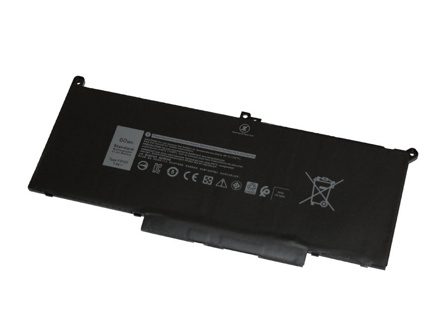 F3YGT compatible replacement battery for DELL LATITUDE 7290, 7380, 7380, 7280, 7490,7480