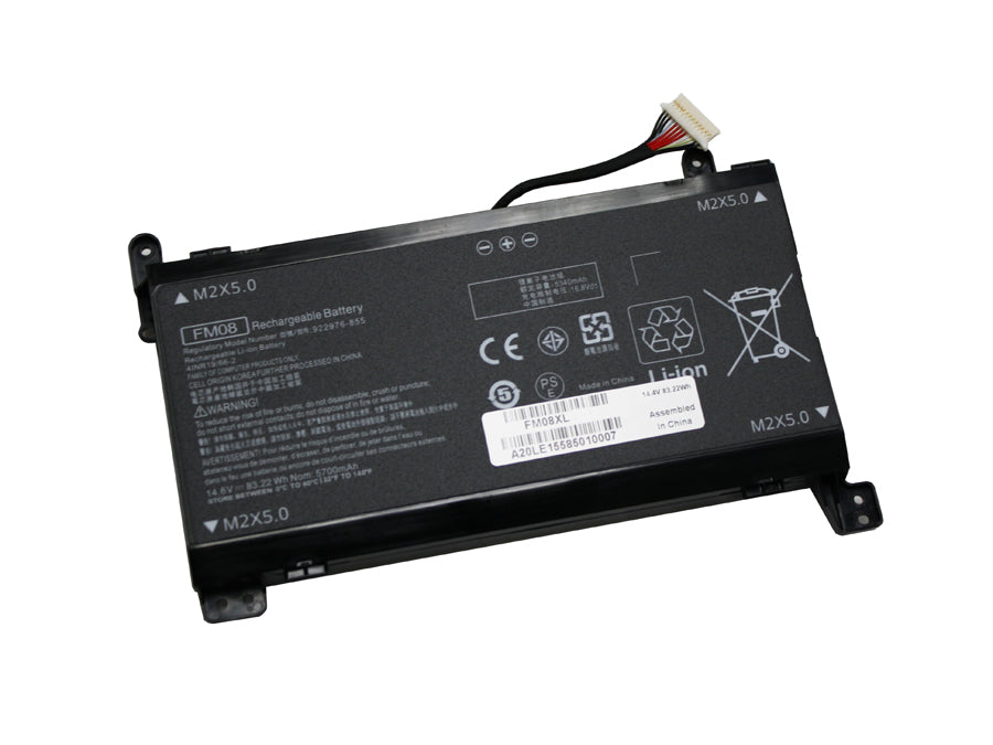 FM08XL compatible replacement battery for HP OMEN 17-AN