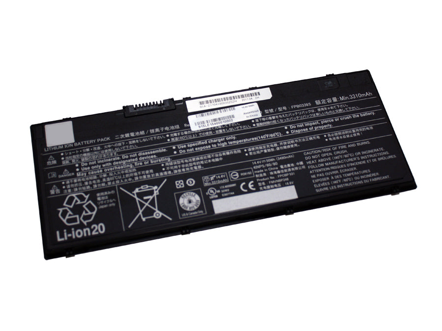FPB0338S compatible replacement battery for FUJITSU LIFEBOOK U758, LIFEBOOK U757, U748