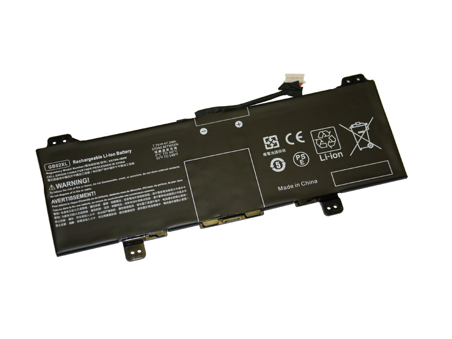 GB02XL compatible replacement battery for HP CHROMEBOOK X360 14B