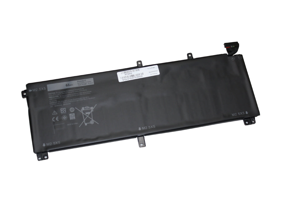 H76MV compatible replacement battery for DELL XPS 9530, XPS 15 9530, PRECISION M3800