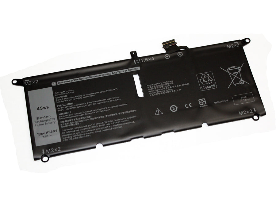 HK6N5 compatible replacement battery for DELL XPS 9380, XPS 9370, VOSTRO 5391, VOSTRO 5390