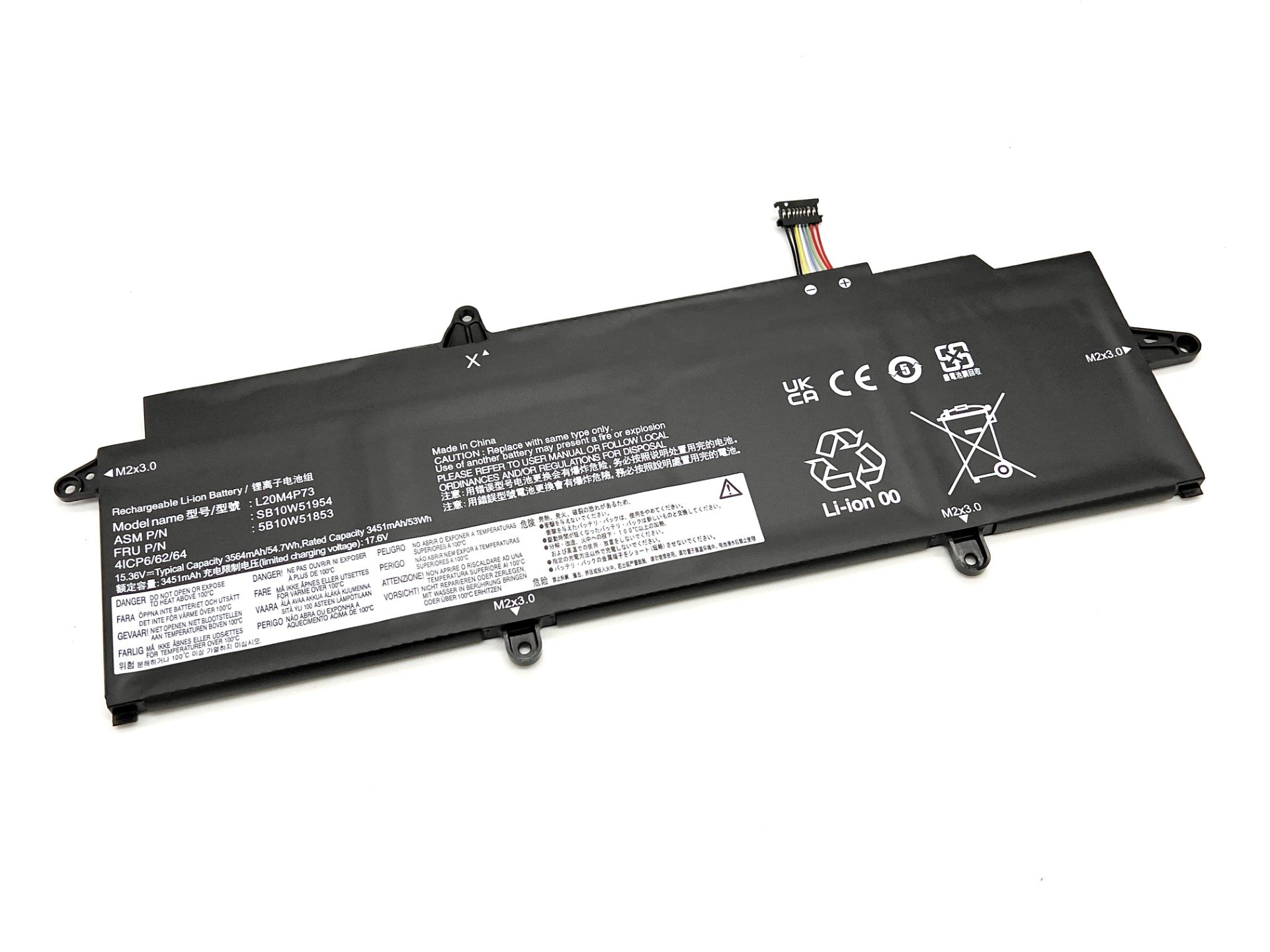 SB10W51956 compatible replacement battery for Lenovo ThinkPad X13 G2 / G3