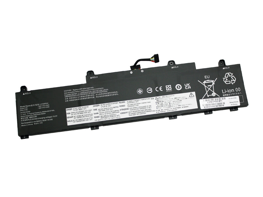 L21D3PG2 compatible replacement battery for LENOVO THINKPAD C14 G1, HINKPAD L15 G3