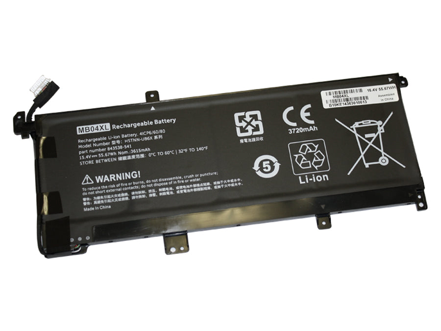 MB04XL compatible replacement battery for HP ENVY X360 M6 CONVERTIBLE