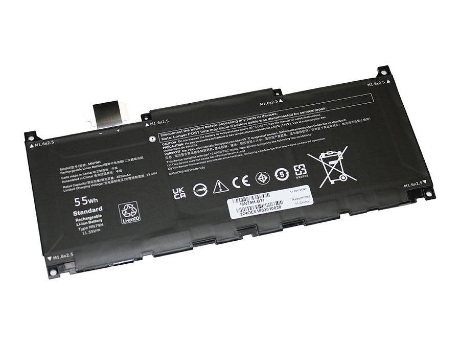J7H5M compatible replacement battery for DELL XPS 13 (9340), XPS 13 (9350)