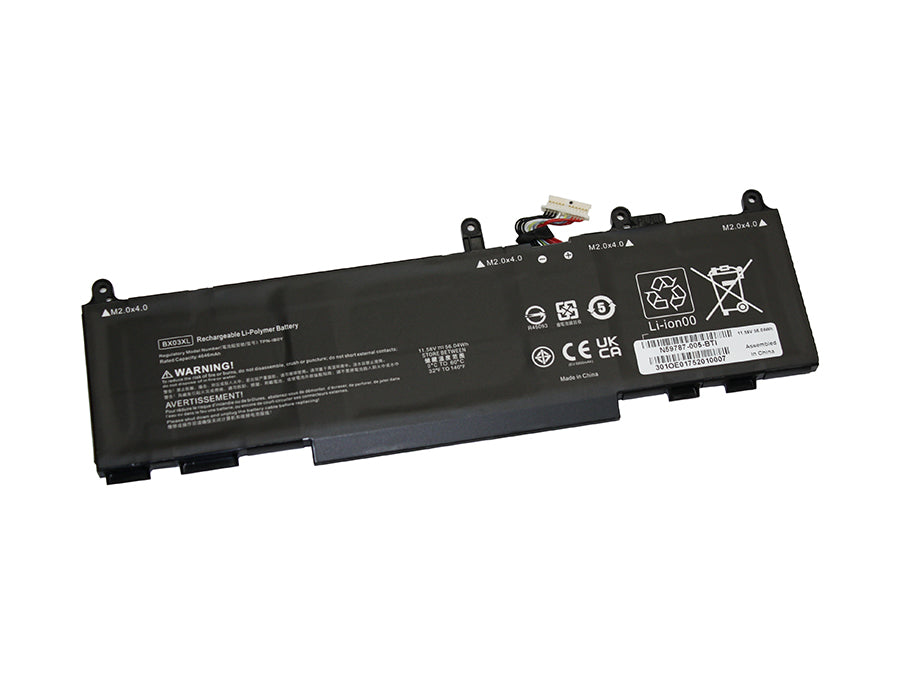 BX03XL compatible replacement battery for HP ZBOOK FIREFLY 16 G11, ELITE X360 830 G11