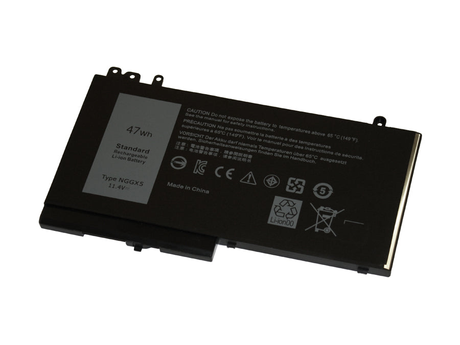 NGGX5 compatible replacement battery for DELL LATITUDE E5250, LATITUDE 12 E5270, LATITUDE E5470, E5570, E5270