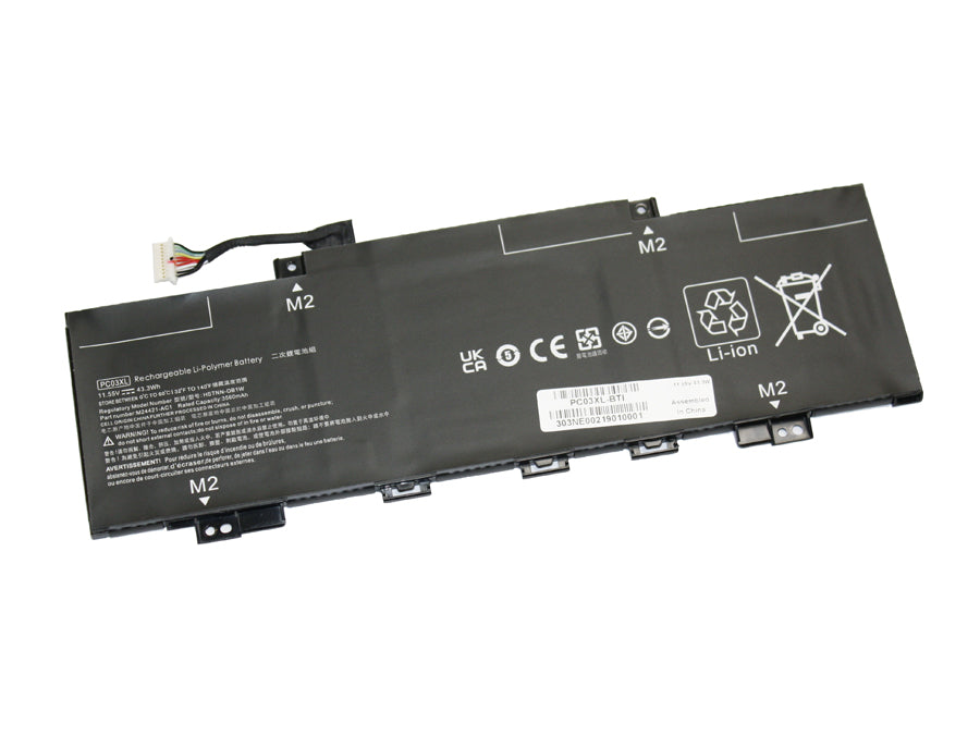 PC03XL compatible replacement battery for HP PAVILION X360 15-ER