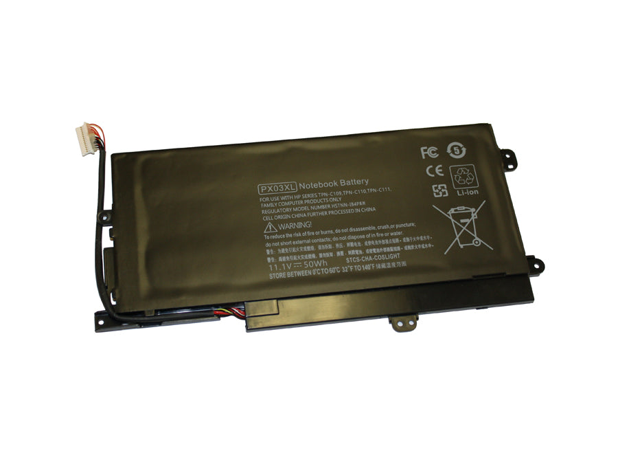 PX03XL compatible replacement battery for HP ENVY 14 SLEEKBOOK