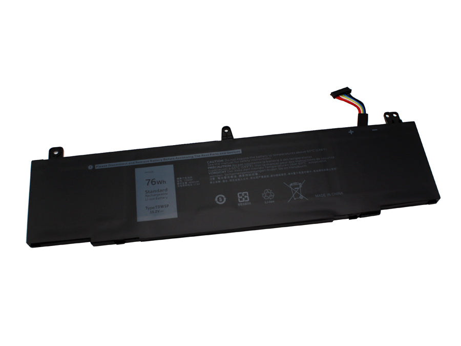 TDW5P compatible replacement battery for ALIENWARE ALW13C, 13 R3
