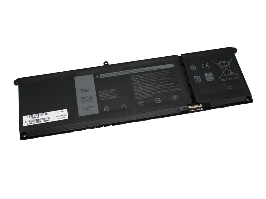 V6W33 compatible replacement battery for DELL VOSTRO 5415, VOSTRO 5310, LATITUDE 3520, INSPIRON 7415 2-IN-1, INSPIRON 5410 2-IN-1