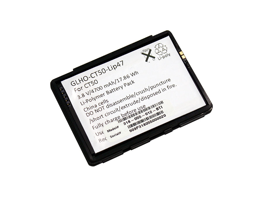 Replacement 318-055-012 compatible Scanner battery for HONEYWELL CT60XP, CT50, CT60