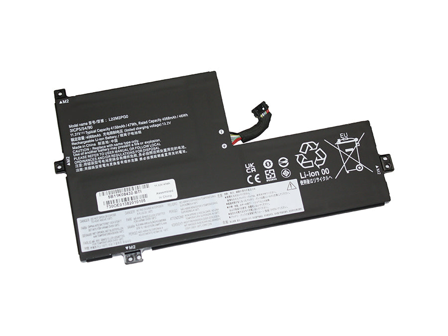 5B11K08432 compatible replacement battery for LENOVO IDEAPAD SLIM 3 CHROME 14