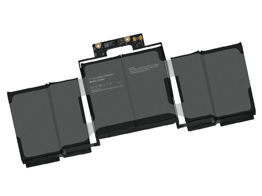 A1964 compatible replacement battery for MACBOOK PRO 13 A2251, MACBOOK PRO 13 A1989, MACBOOK PRO 13-INCH 2018 MR9Q2LL/A
