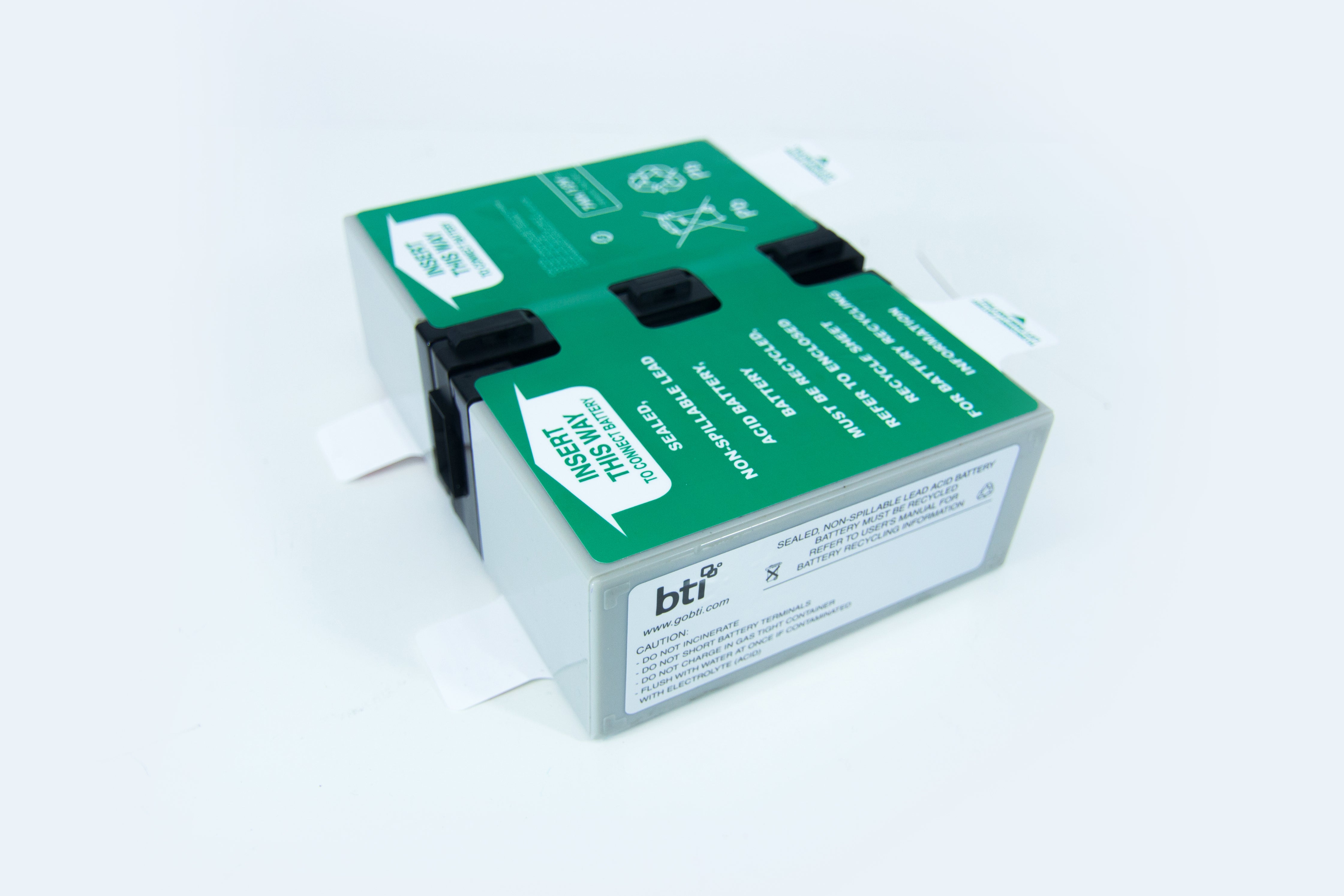 Replacement RBC123 compatible battery