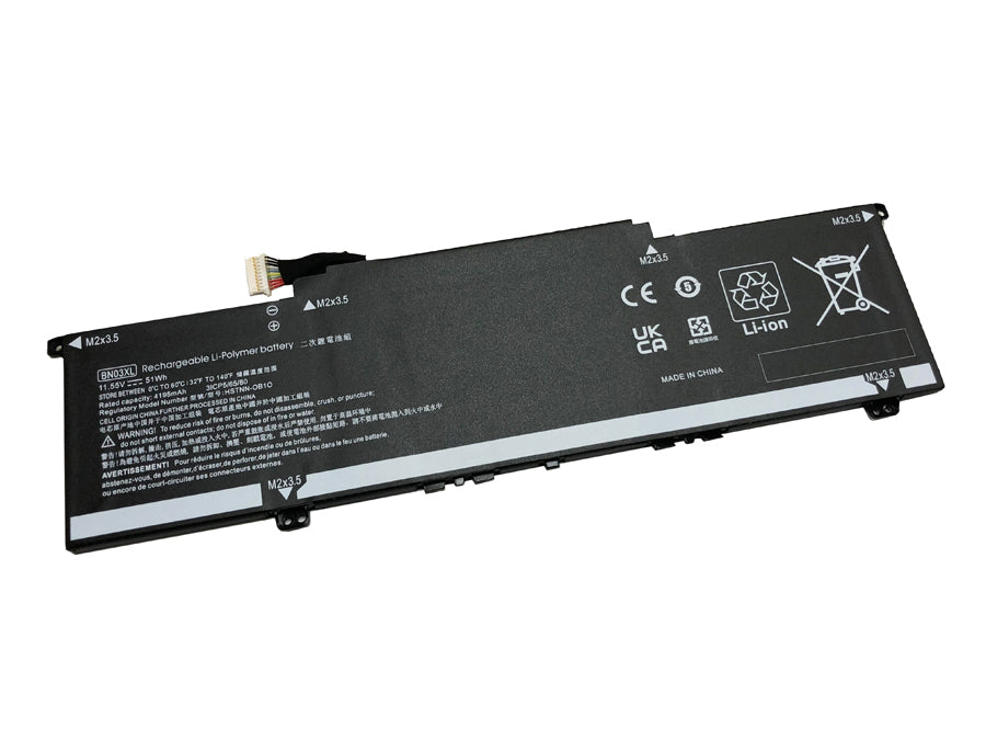 BN03XL compatible replacement battery for HP HP PAVILION PLUS 14-EH, PAVILION 15-EH