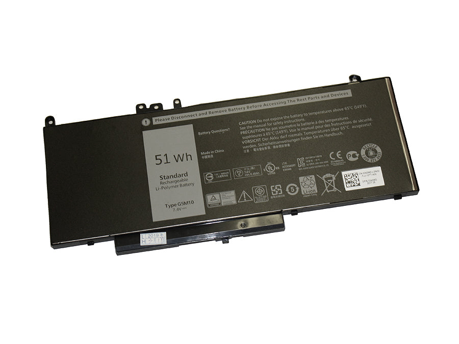 G5M10 compatible replacement battery for DELL LATITUDE E5550, LATITUDE E5450