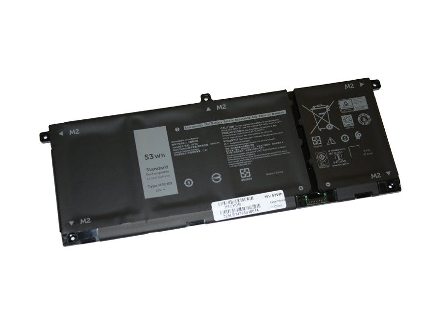 H5CKD compatible replacement battery for DELL INSPIRON 7506 2-IN-1 SILVER, INSPIRON 7500 2-IN-1 SILVER
