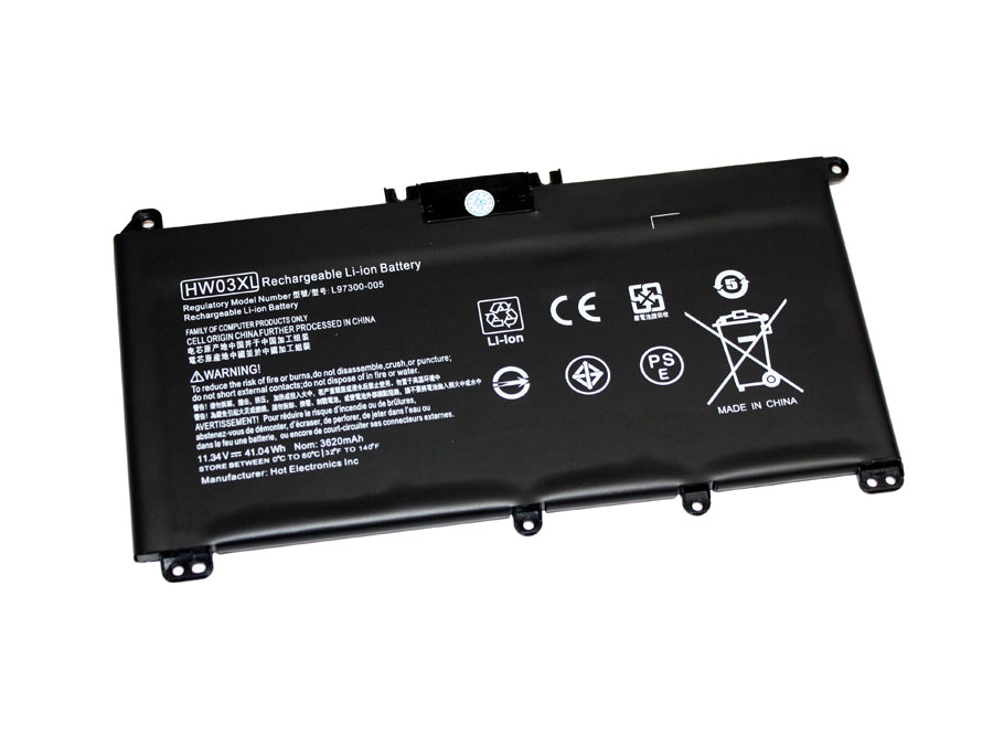HW03XL compatible replacement battery for HP 470 G8, 255 G9, 255 G8, 250 G9, 245 G9, 240 G9, 17-CP, PAVILION 15-EH, PAVILION 15-EG