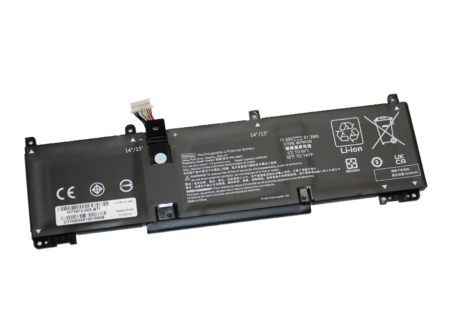 M73472-005 compatible replacement battery for HP ELITEBOOK 850 G8,  ELITEBOOK 640 G9, ELITEBOOK 655 G9 G10