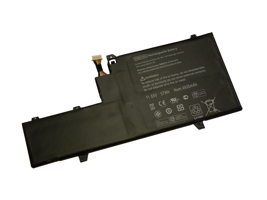 OM03XL compatible replacement battery for HP  1030 G2, X360 1060 G2, ELITEBOOK X360 1030 G2, ELITEBOOK 1030 G2