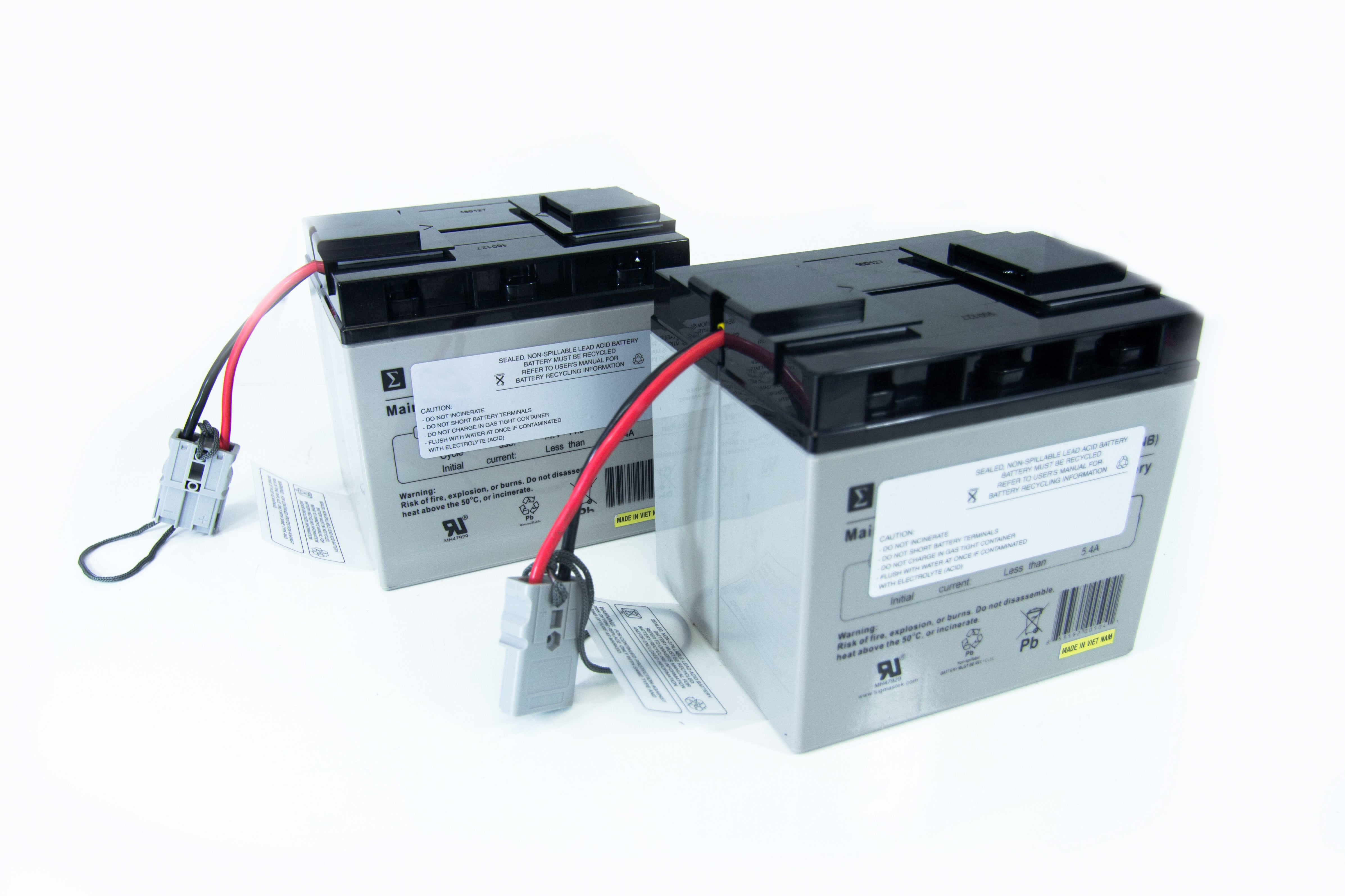 Replacement RBC55 compatible battery