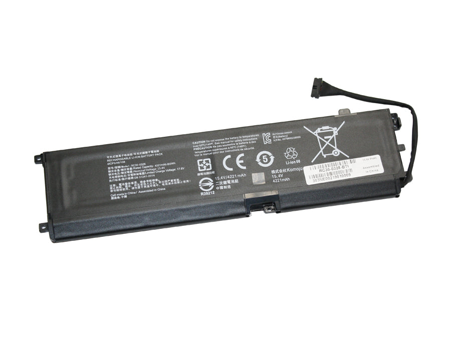 RC30-0328 compatible replacement battery for RAZER RZ09-0410, RZ09-0369