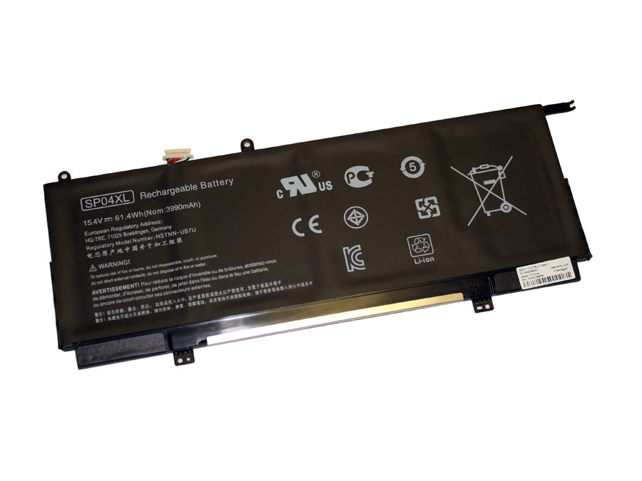 SP04XL compatible replacement battery for HP SPECTRE X360 CONVERTIBLE 13-AP